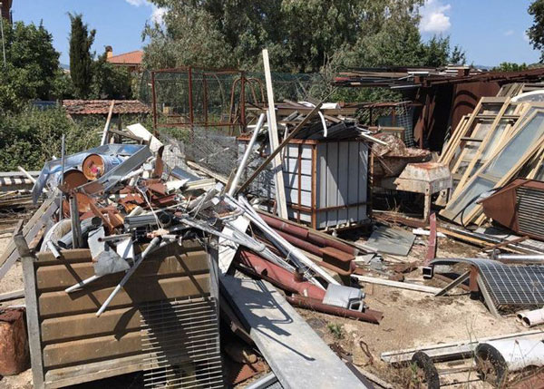 Sequestrata area 3000 mq adibita a discarica abusiva nel cosentino