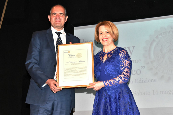 Ad Eugenio Mercuri il premio Rotary Club Lamezia Terme “Valter Greco” 2016