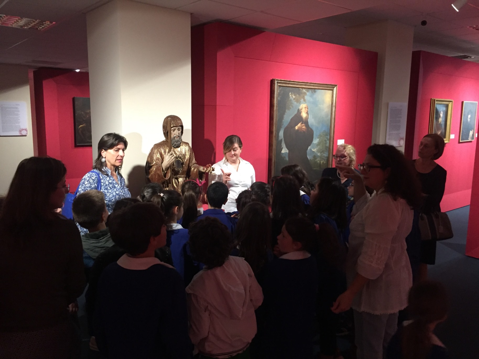 Le scuole in visita alla mostra su San Francesco di Paola in Cittadella