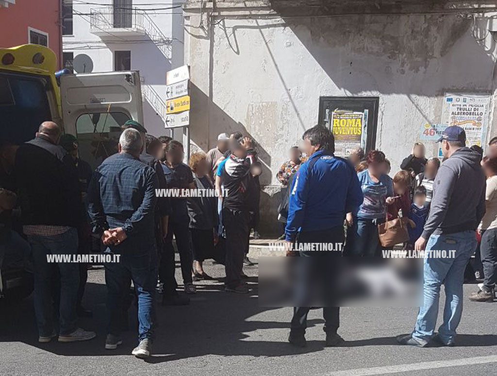Lamezia: auto travolge donna in via delle Terme, ferita