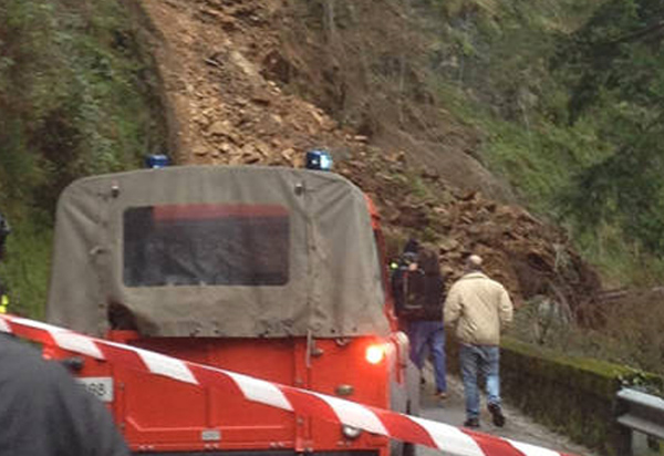 Calabria: Maltempo, frana collina nel vibonese