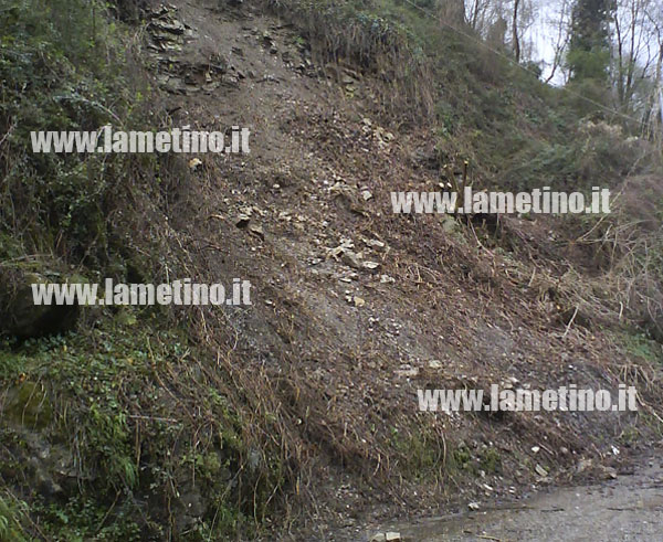 Lamezia: Frane, bando da 2 milioni di euro per lavori in località Calia-Casturi-Annunziata