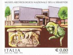 Presentato francobollo dedicato a Museo di Sibari 