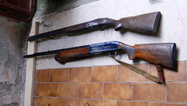 Sequestrati 2 fucili e 1 pistola, denunciata 63enne a Rosarno