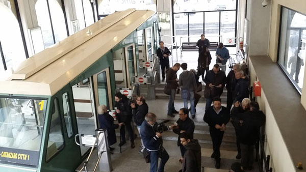 Riapre la Funicolare di Catanzaro, 2 minuti durata tragitto 