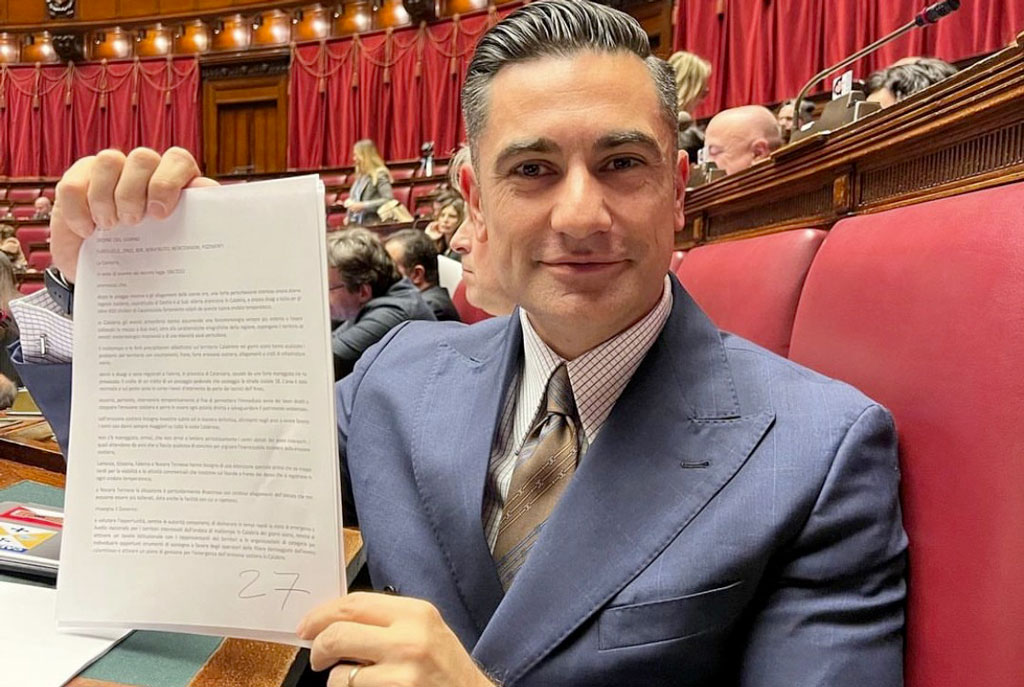 Erosione costiera nel Lametino, deputato Furgiuele presenta ordine del giorno per interventi concreti