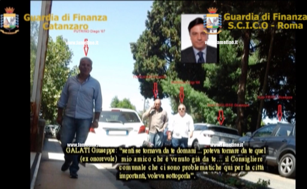 Operazione “Quinta Bolgia”, Pino Galati non risponde al Gip