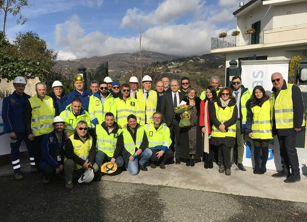 Lamezia, attivata per frazione Magolà rete distribuzione gas naturale