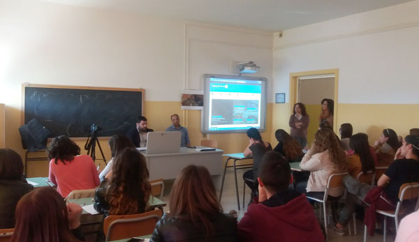 Lamezia, i ragazzi del liceo Campanella incontrano l'allenatore della Vigor Gatto 