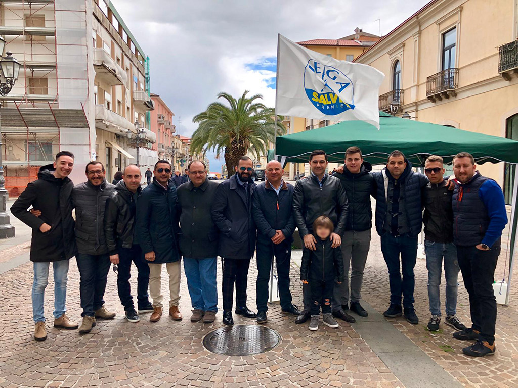 Lega Lamezia, gazebo “Libertà e identità” su corso Nicotera