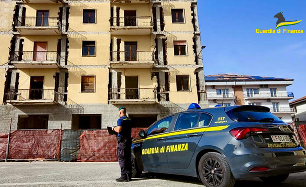 Frode sui bonus edilizi, sequestrati beni per oltre 700mila euro nel Cosentino