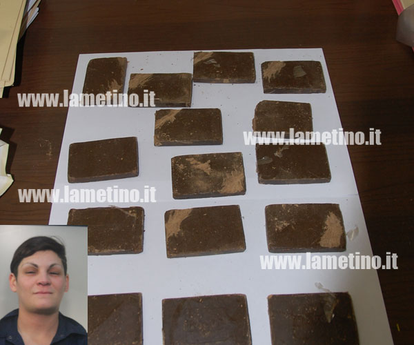 Calabria: Operazione Car Parked, arrestata donna trovata con 15 panetti di hashish