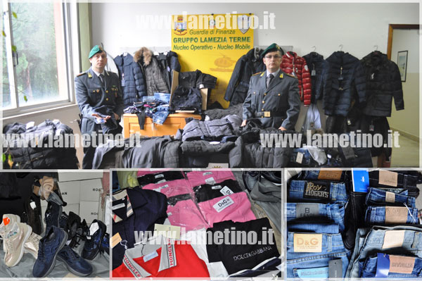  Lamezia: Sequestrati prodotti contraffatti, denunciata commerciante