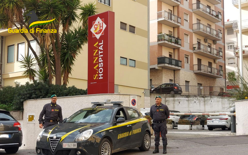 Doppi pagamenti dall'Asp a Villa Sant'Anna: sequestro conservativo di 20 milioni di euro per casa di cura e amministratore - VIDEO