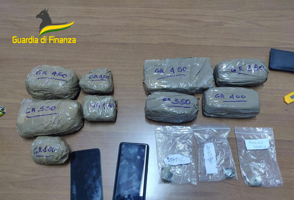 Traffico di droga lungo statale 106, due arresti e sequestro di eroina nel Cosentino