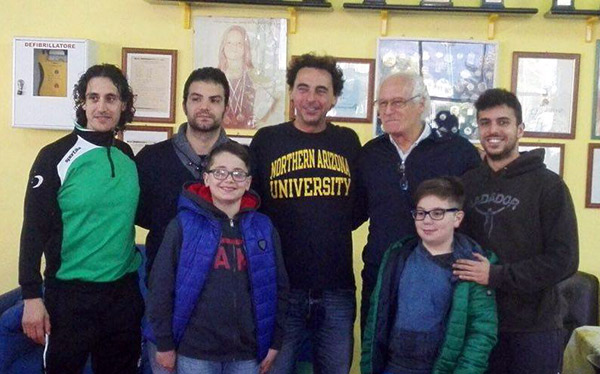 Gemellaggio tra la Rari Nantes Lamezia e Nuoto Livorno