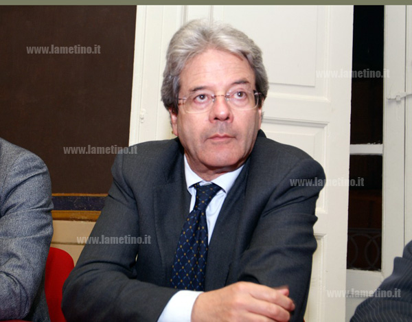 Lamezia, Gentiloni (Pd) a Palazzo Nicotera per iniziativa Partito Democratico