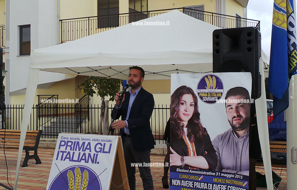 Gianturco ai cittadini di Capizzaglie, non svendete il vostro voto