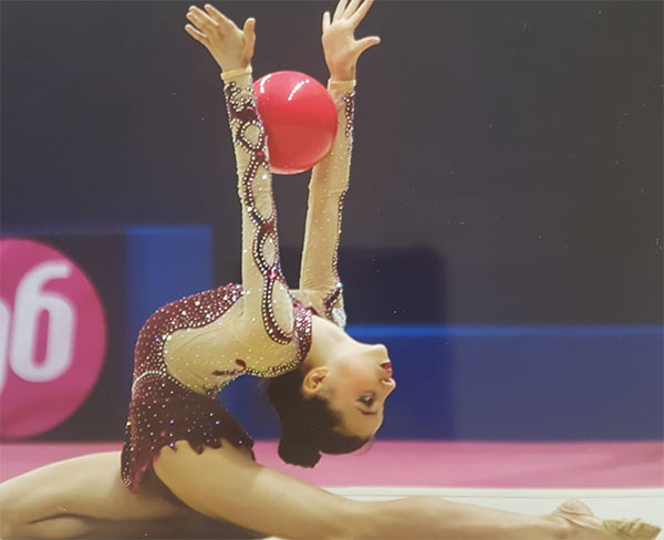 La giovane lametina Simona Villella nella Squadra Nazionale Junior di Ginnastica Ritmica
