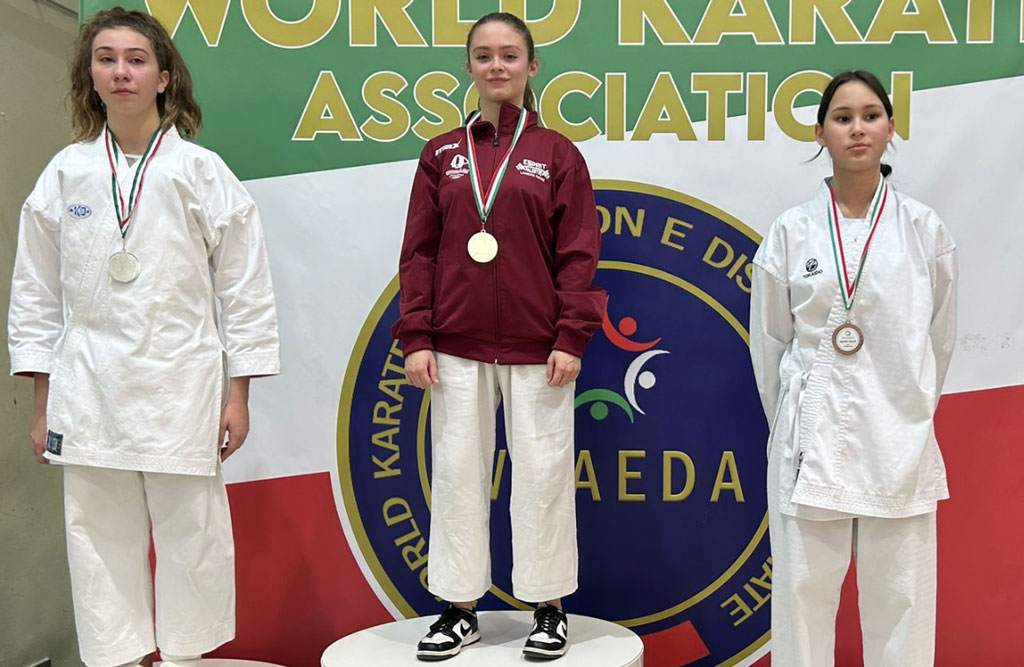 Lamezia, oro per la lametina Giorgia Mercuri alla Coppa Italia di karate Forlì