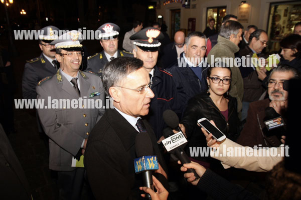 Lamezia: Prefetto, Questore e forze dell'ordine incontrano commercianti per dire no al racket