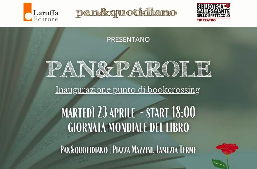 Lamezia, il 23 aprile giornata mondiale del libro in piazza Mazzini