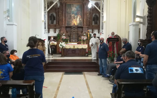 Lamezia, celebrata messa per la giornata del malato con l'Unitalsi e volontari della Croce Rossa