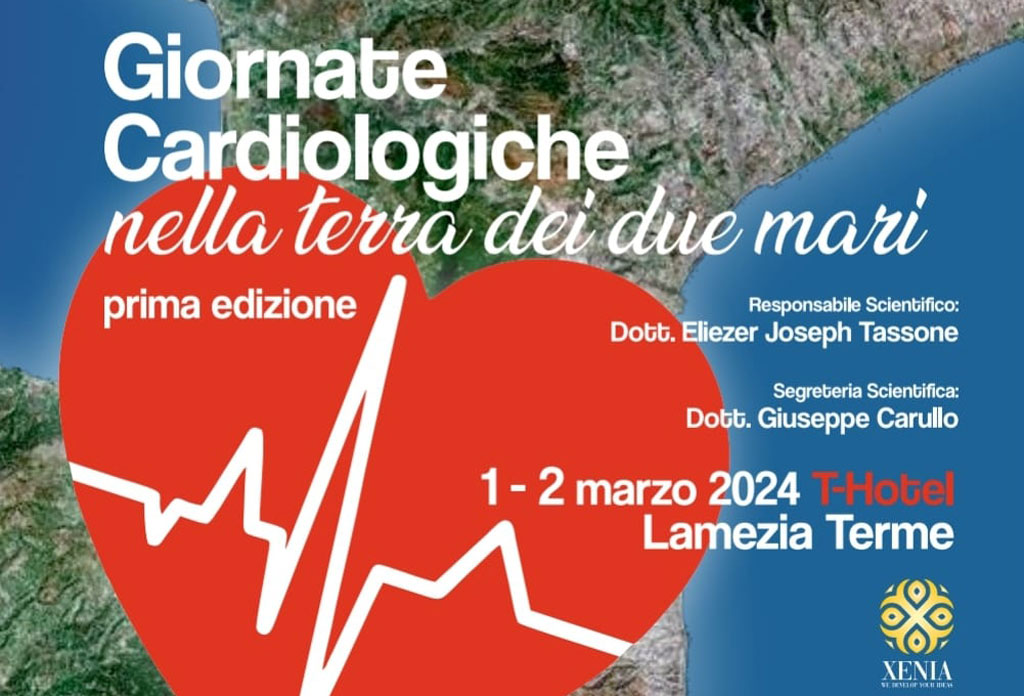 A Lamezia due giornate cardiologiche "nella terra dei due mari": confronto tra medici e professionisti del settore