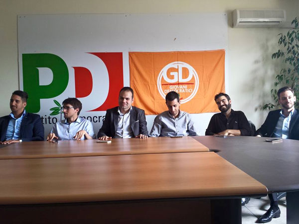 Giovani Democratici, augurano in bocca a lupo ai tre candidati nelle amministrative