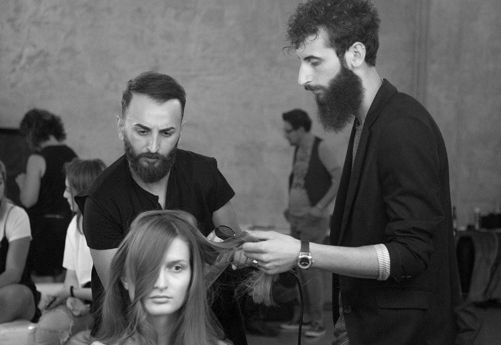 Gli hair stylist lametini Alessandro ed Emmanuel Giudice protagonisti dello shooting fotografico “Yourtouch” a Milano