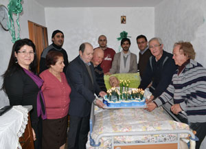 Lamezia: festa per il nonno Giuseppe Cozza, compie 100 anni