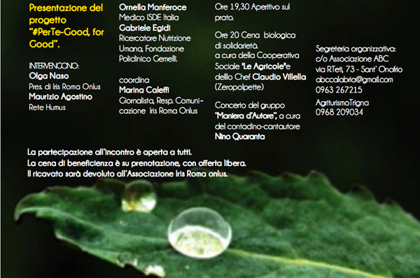 Lamezia, incontro ’Dalla terra, la salute’ l’8 giugno a Sant’Eufemia