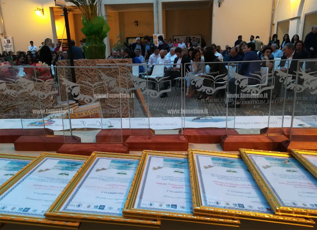 Lamezia: conclusa quinta edizione del Gran Galà "Ali sul Mediterraneo", premiate le eccellenze della cultura