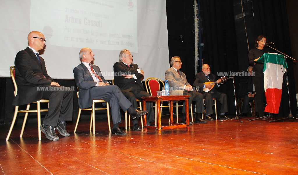 Lamezia: centenario Prima Guerra Mondiale, commemorazione Arturo Cassoli