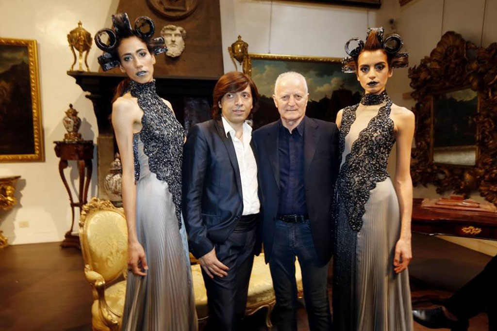 Alta moda Roma, Anton Giulio Grande presenta la sua nuova collezione