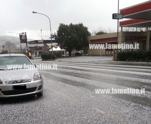 Lamezia: Maltempo, grandine e disagi dal centro alle zone montane