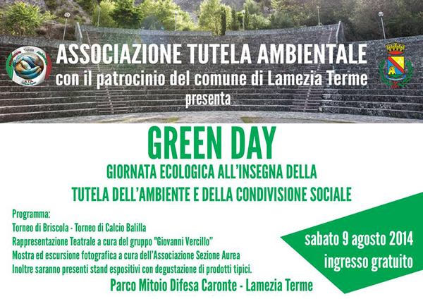 Lamezia: L’ATA inaugura la terza edizione della “Geen Day” al Parco Mitoio