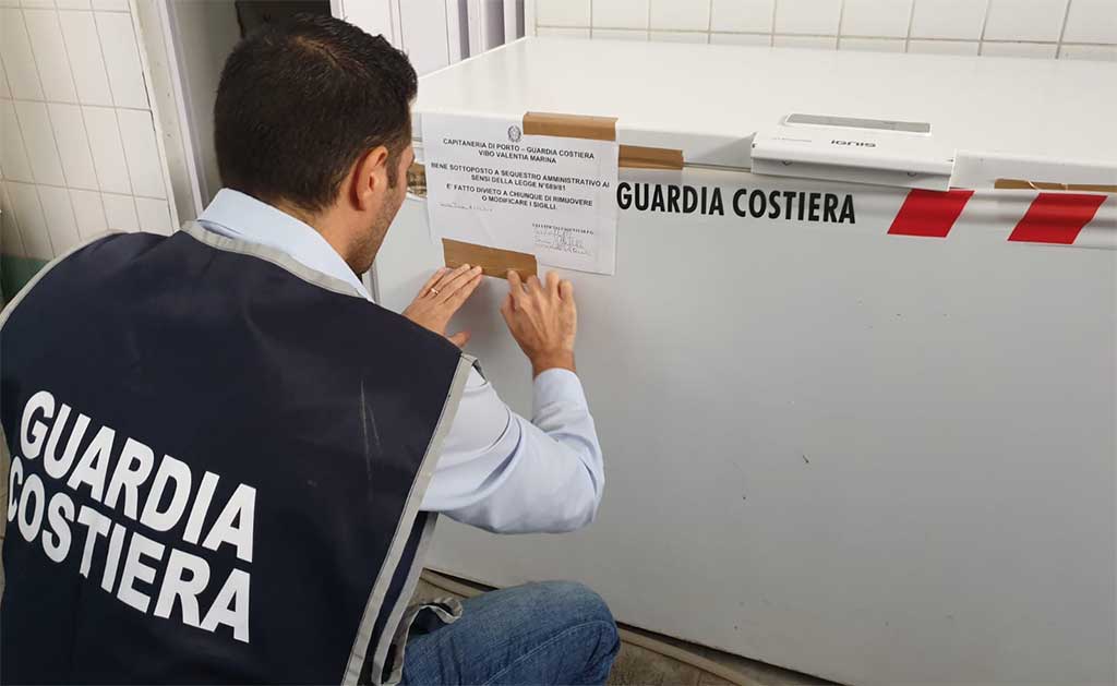 Lamezia, sequestrati 35 chili di prodotti ittici senza tracciabilità 