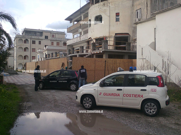 Guardia costiera sequestra struttura alberghiera a Nocera Terinese