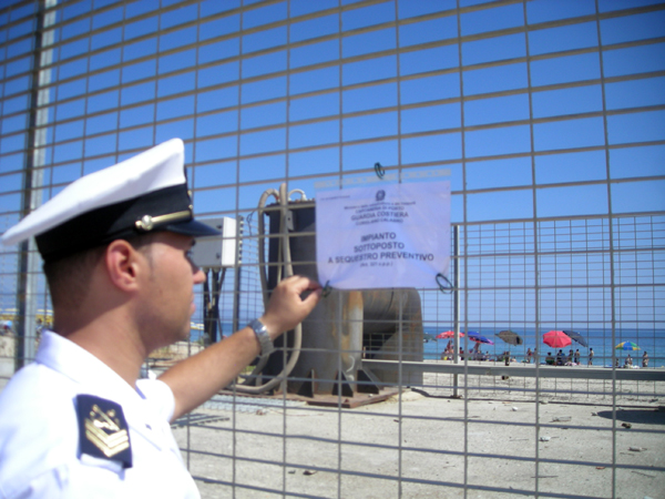 Calabria: Sequestro stazione di sollevamento del depuratore di Corigliano