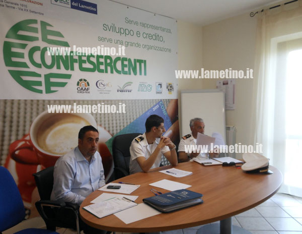 Lamezia: Incontro Guardia Costiera Vibo e Confesercenti su "Mare Sicuro" 2013