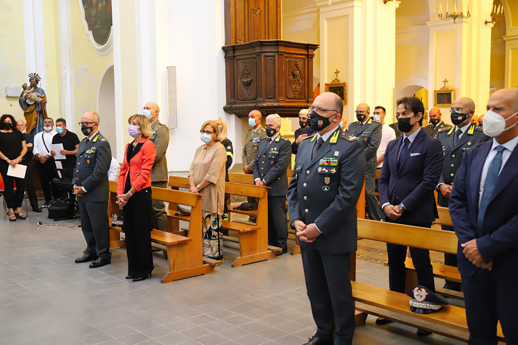 Celebrato a Catanzaro San Matteo Apostolo ed Evangelista, patrono della Guardia di Finanza