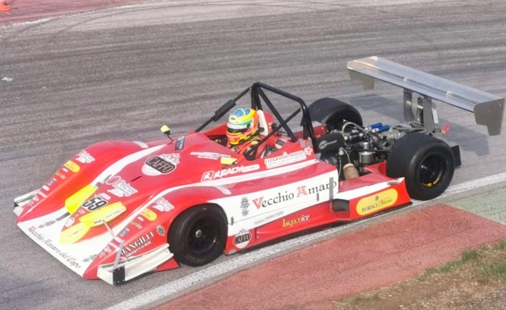 Giornata di test sulla pista di Battipaglia per il pilota lametino Gullo