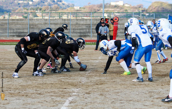 Highlanders Catanzaro pronti alla sfida interna del 3 Aprile contro Sauk Wolves Cosenza