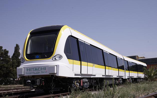 Da Reggio Calabria treni Hitachi Rail Italy per metropolitana Taipei