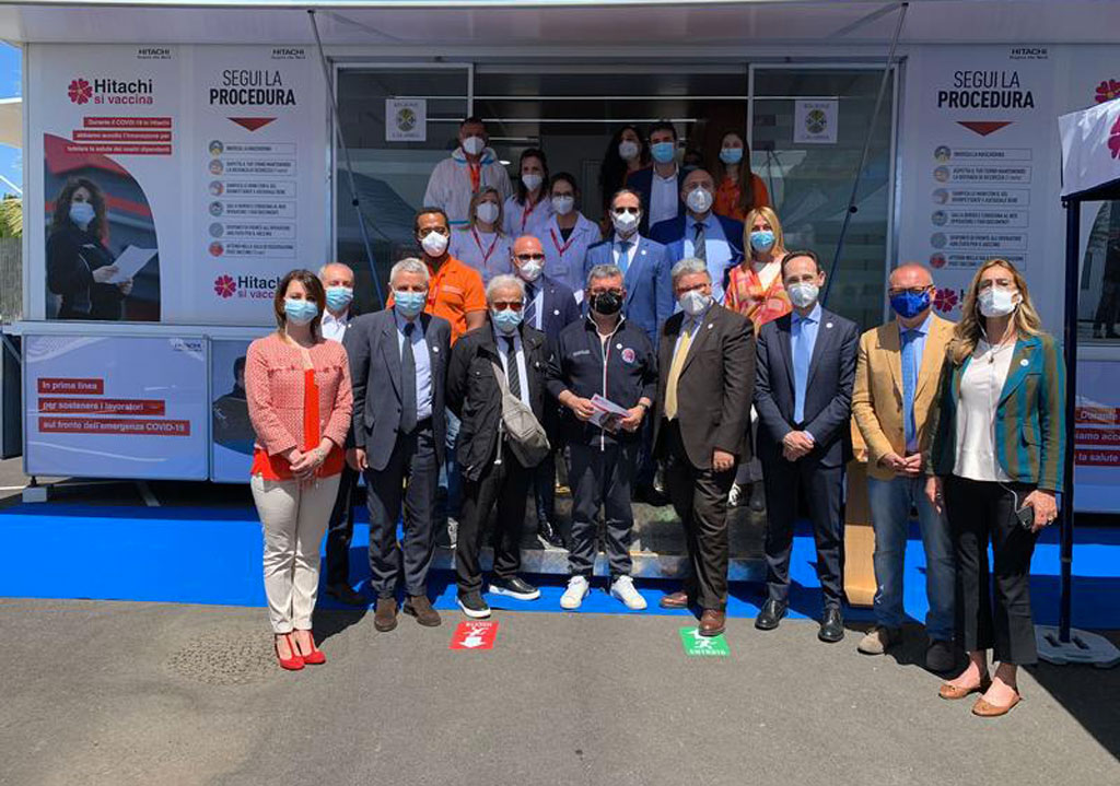 Vaccini dipendenti Hitachi, Spirlì: "Più sicurezza per il mondo del lavoro"