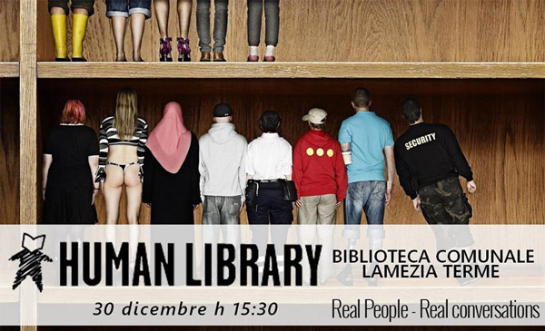 Lamezia, "Biblioteca vivente" per promuovere il dialogo e ridurre pregiudizi il 30 dicembre