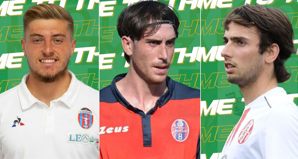 Con Iannì, Azzinnaro e Ferrara si chiude il mercato over in entrata della Vigor Lamezia