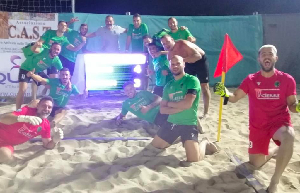 Beach soccer, Icierre Lamezia batte 4-3 il Chiavari