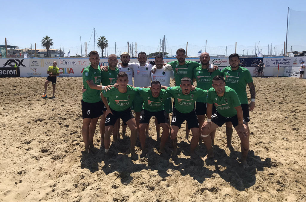 Beach soccer, Icierre Lamezia si qualifica ai playoff di promozione